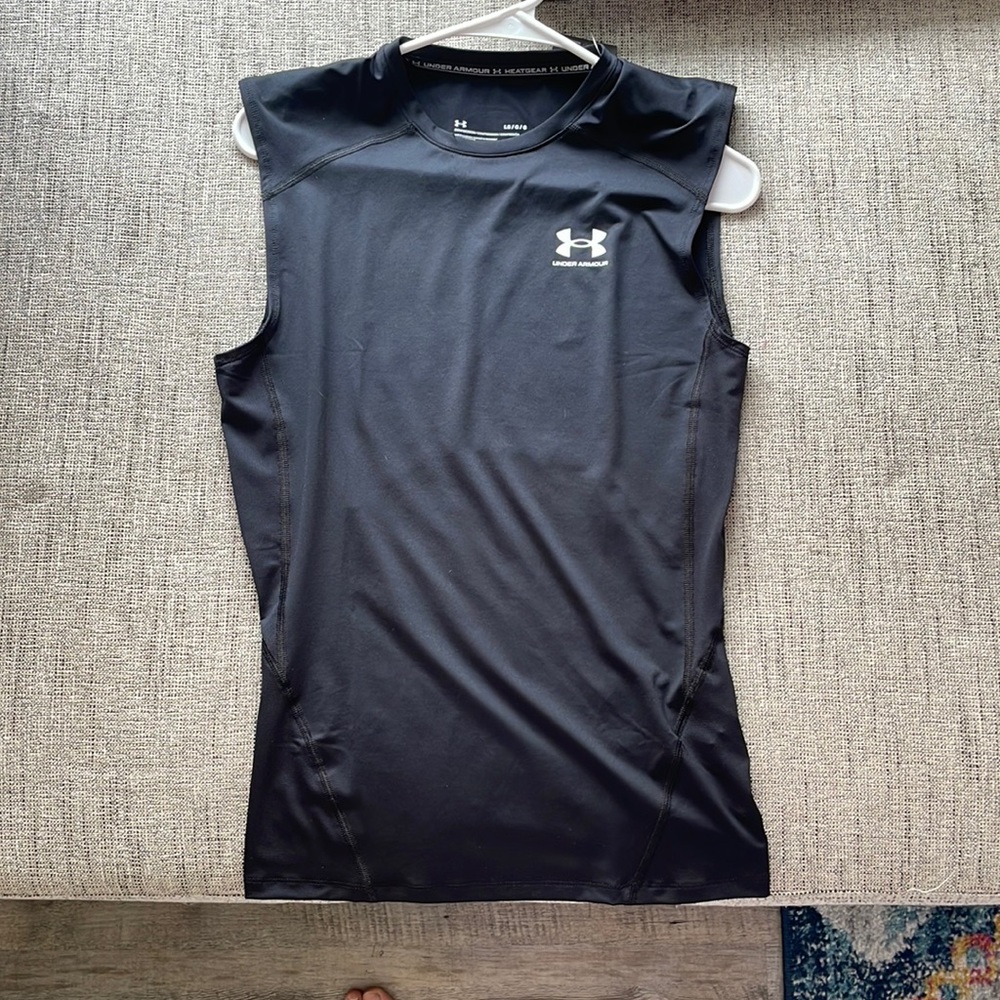 Under armor compression sleeveless shirt